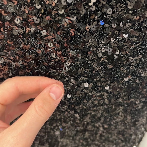 DRESS THE POPULATION Women's Vada Dress Size XS In Black - Picture 8 of 10